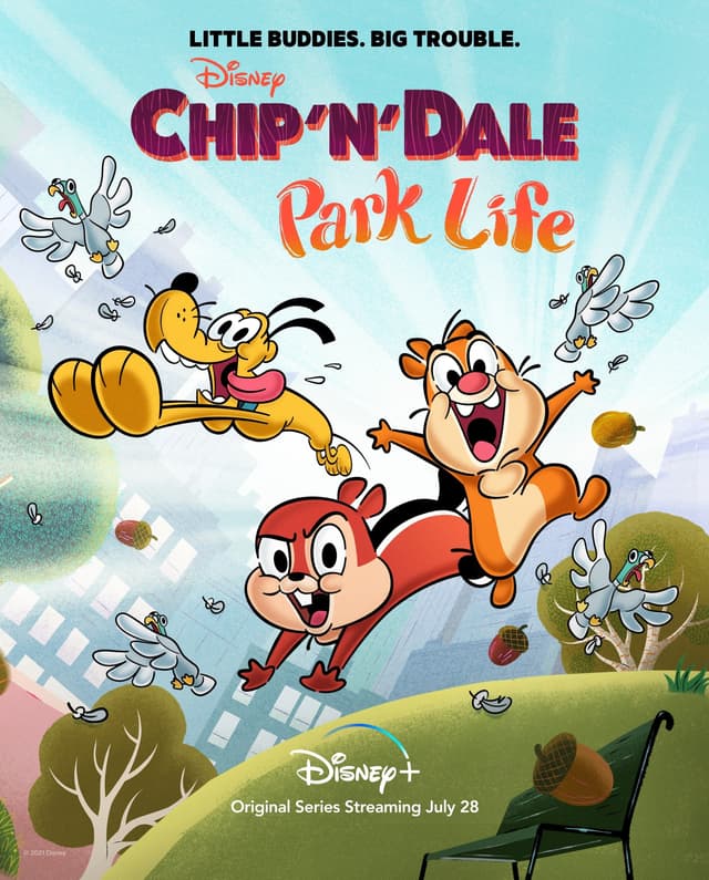 Chip 'n' Dale Park Life poster