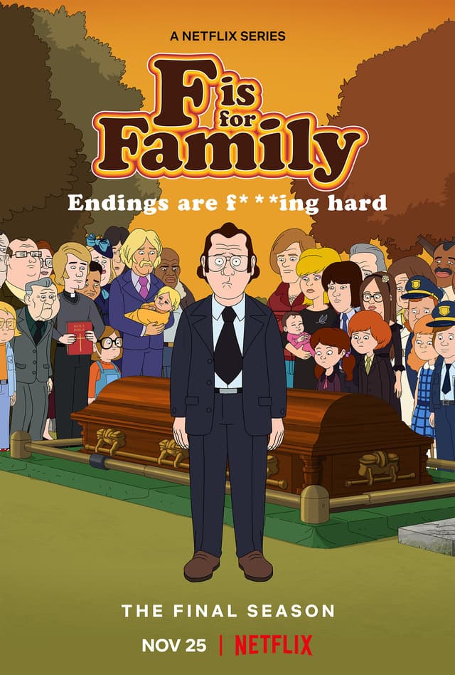 F is for Family poster