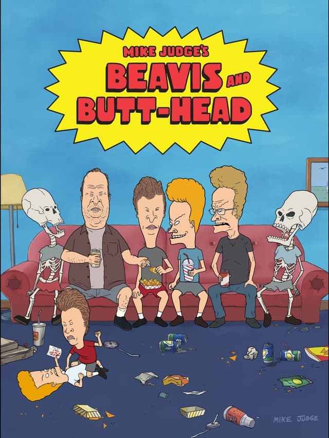 Mike Judge's Beavis and Butt-Head poster
