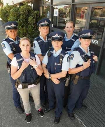Women in Blue poster