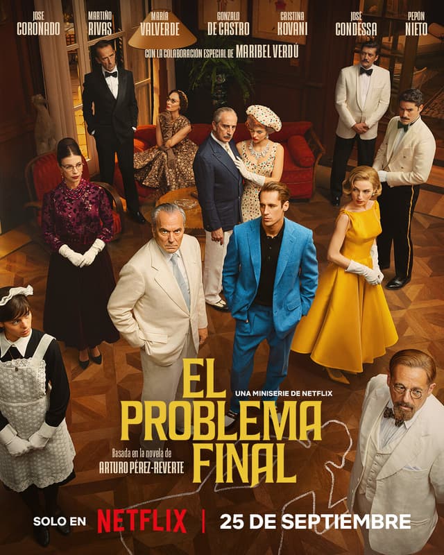 El problema final poster